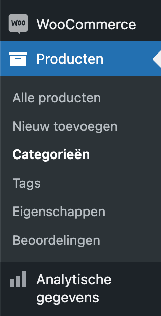 Hoe voeg ik een afbeelding toe aan een categorie?, stap 1