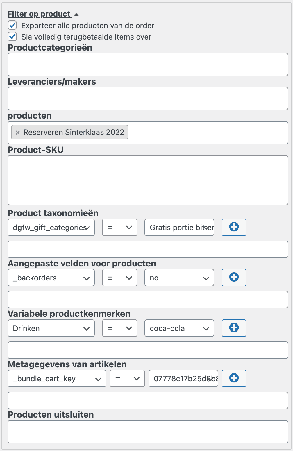 Hoe exporteer ik boekingen uit WooCommerce?, stap 3